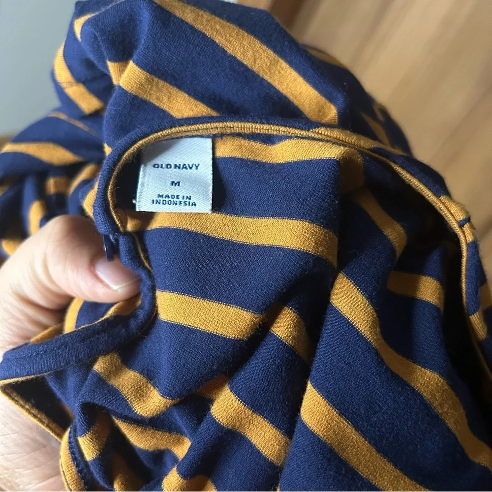 Old Navy Orange and Blue Jumpsuit Crew Neck Casual - Picture 5 of 8